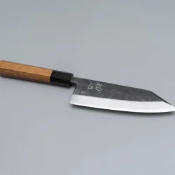 Hatsukokoro Shirasagi Kurouchi Single Bevel Kiritsuke Deba 16.5 cm