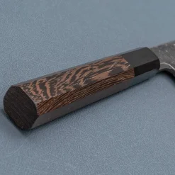 Hatsukokoro Shirasagi Kurouchi Single Bevel Kiritsuke Gyuto 21 cm