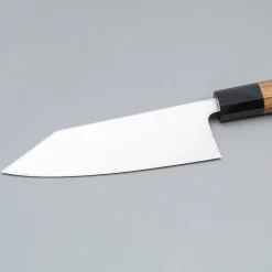 Hatsukokoro Shirasagi Kurouchi Single Bevel Kiritsuke Deba 15 cm