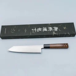 Hatsukokoro Shirasagi Single Bevel Kiritsuke 21 cm
