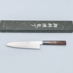 Hatsukokoro Shirasagi Single Bevel Gyuto 21 cm