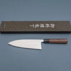 Hatsukokoro Shirasagi Single Bevel Deba 19.5 cm