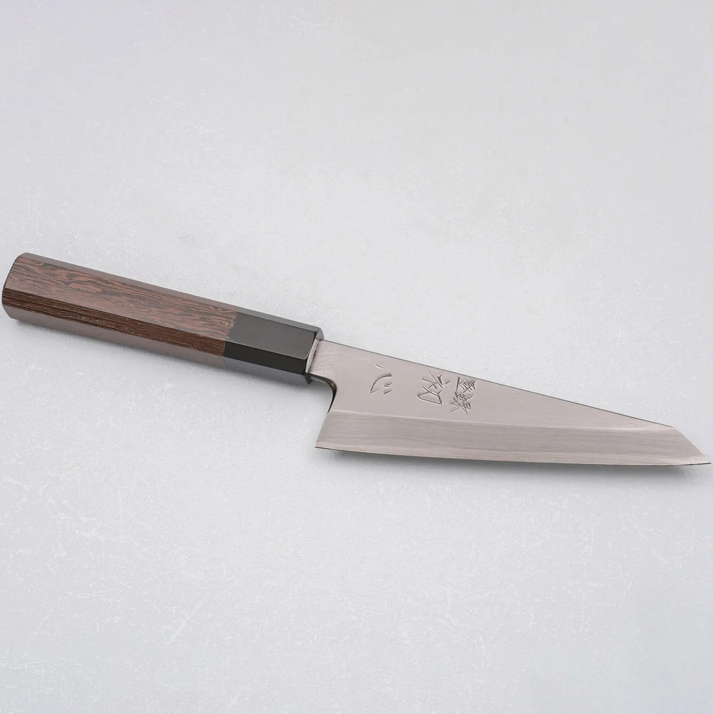 Hatsukokoro Shirasagi Wenge Single Bevel Honesuki 15 cm
