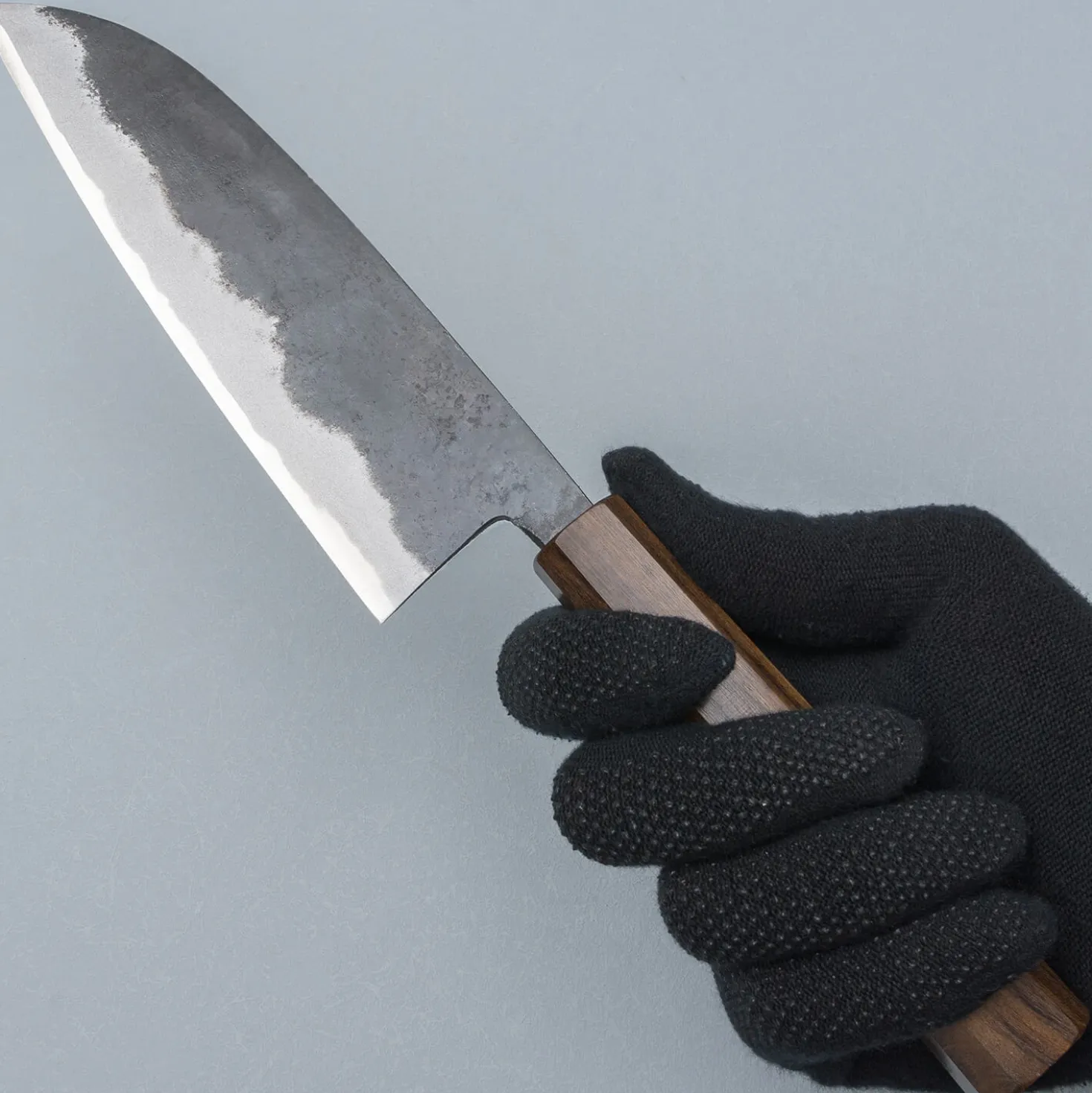 Hatsukokoro Sumi Aogami #2 Santoku 17 cm