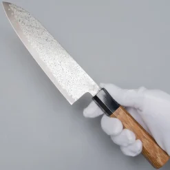 Hatsukokoro Sunaarashi VG10 Damast Santoku