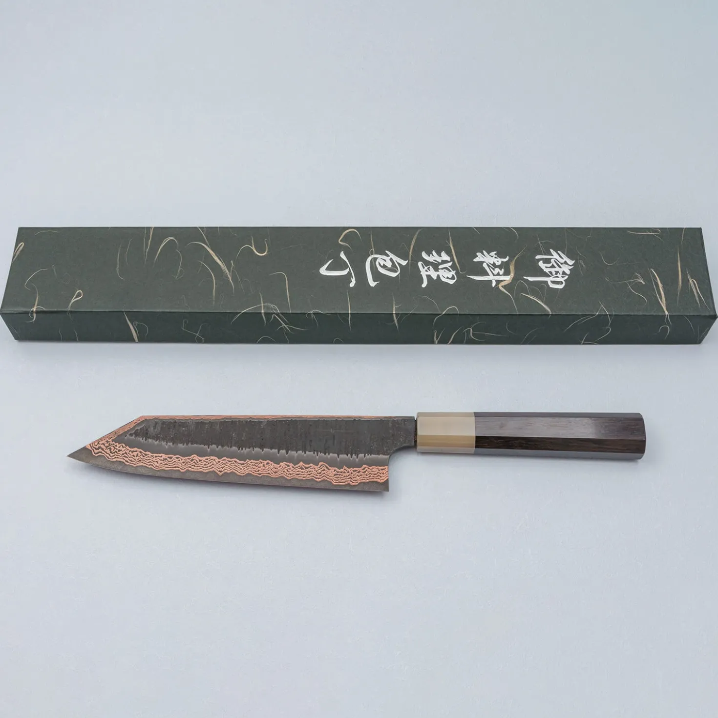 Hatsukokoro x Nigara Yorokobi Tsuchime Gyuto 21 cm