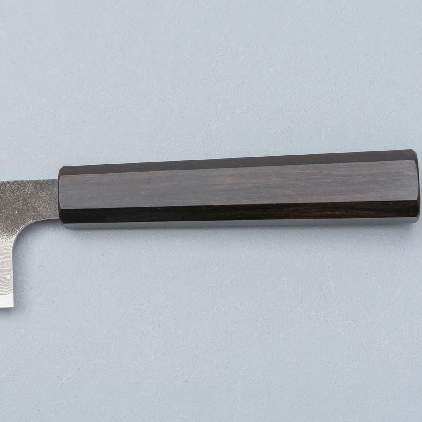 Hatsukokoro x Sanjo handgemaakte VG10 Damast Nakiri 16.5 cm