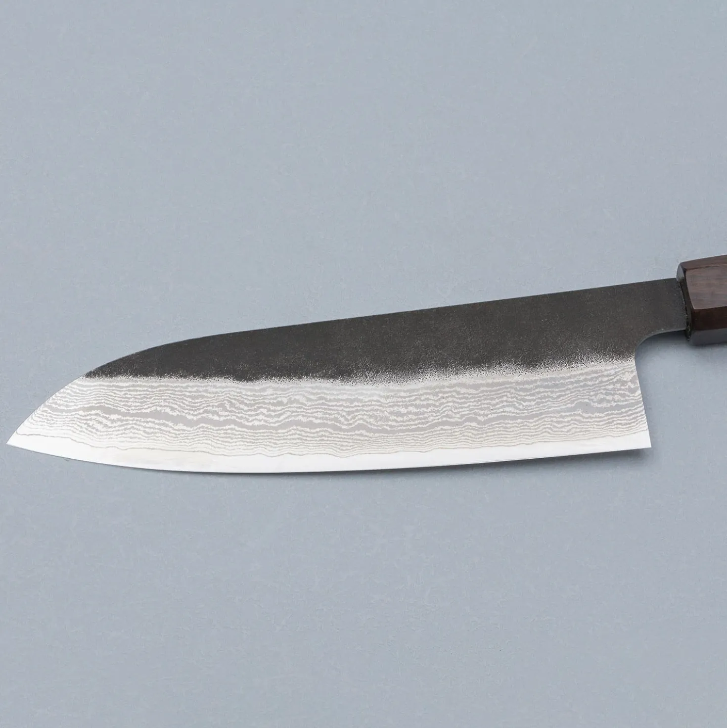 Hatsukokoro x Sanjo Handmade VG10 Damast Santoku 17 cm