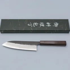 Hatsukokoro x Sanjo Handmade VG10 Damast Santoku 17 cm
