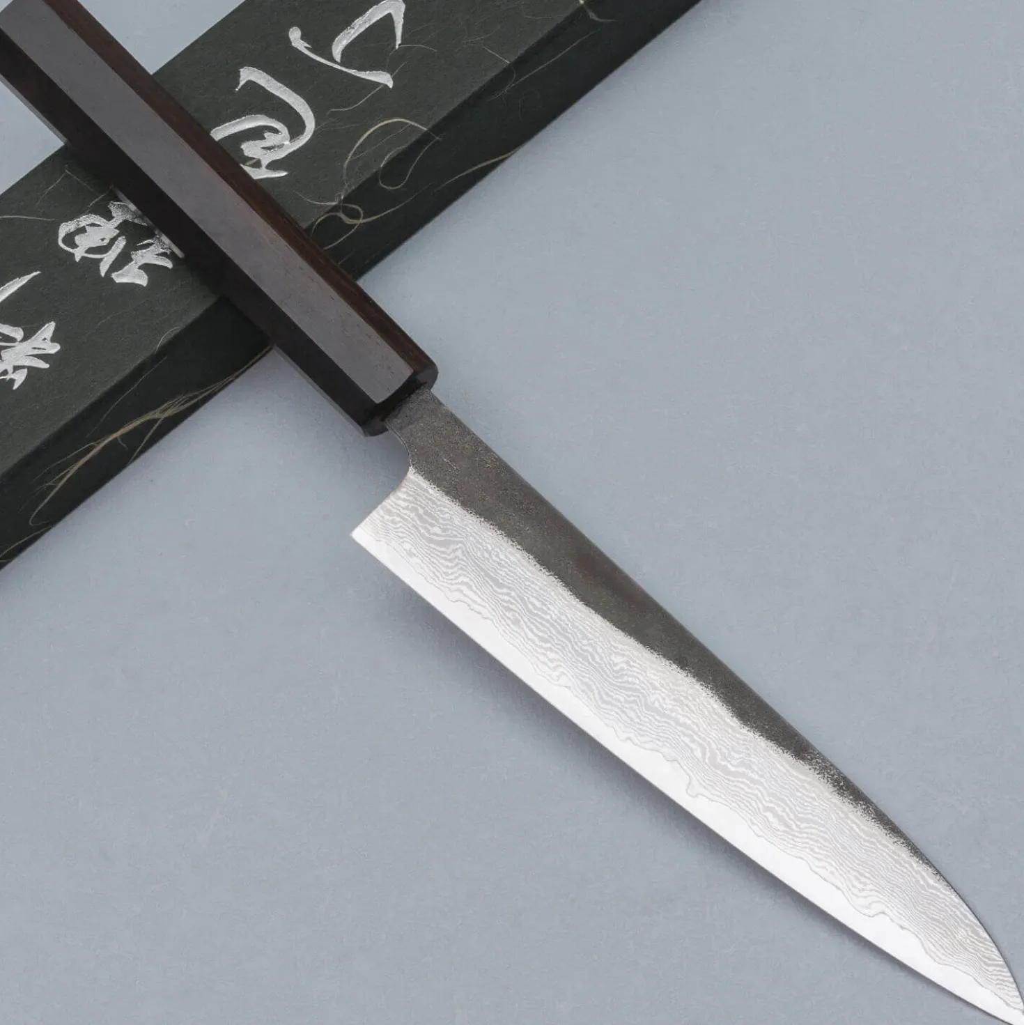 Hatsukokoro x Sanjo Handmade VG10 Damast Petty 15 cm