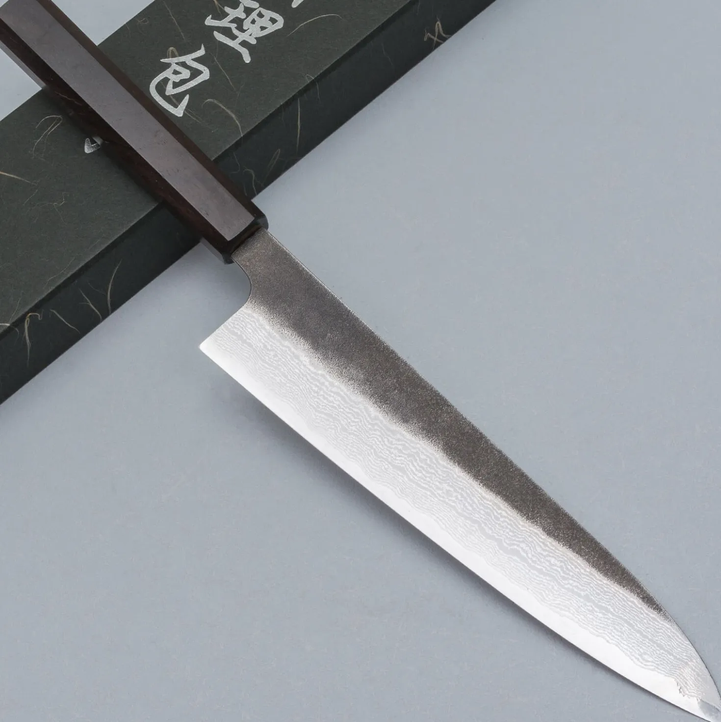 Hatsukokoro x Sanjo Handmade VG10 Damast Gyuto 21 cm