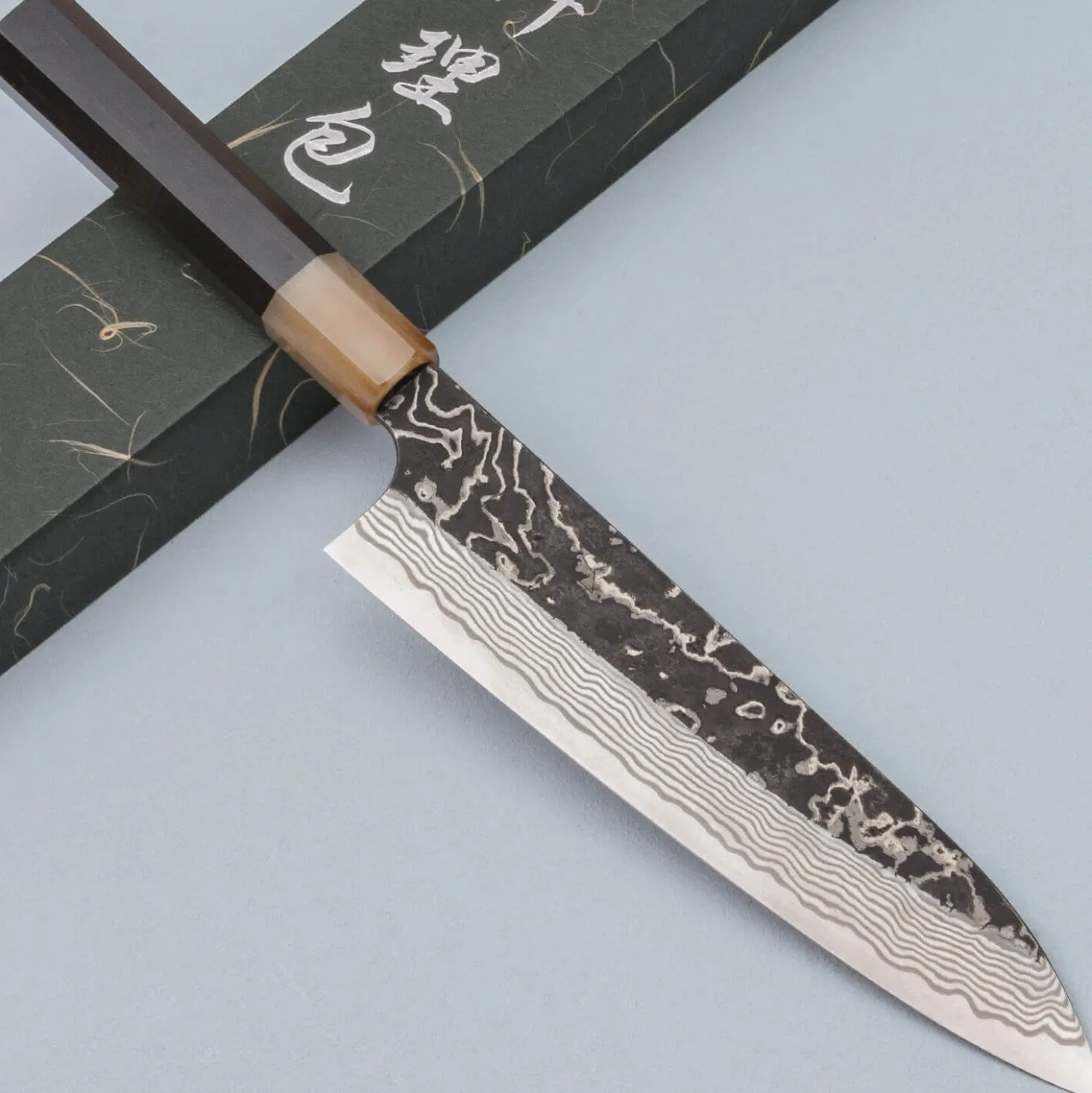 Hatsukokoro Yorokobi SLD Damast SP Gyuto 21 cm