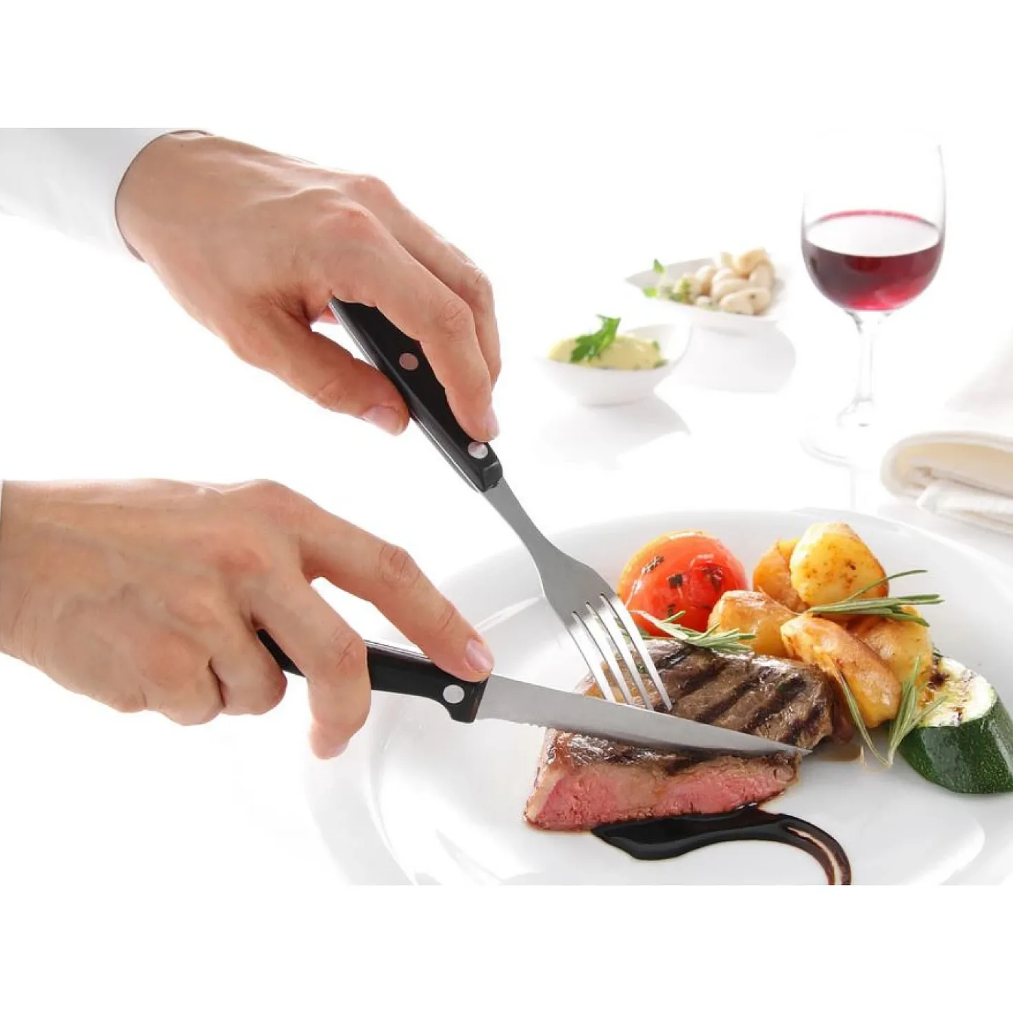 Hendi Steakvorken (6 stuks)