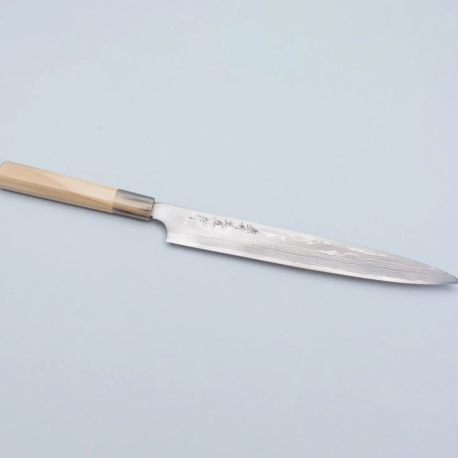Hideo Kitaoka Shiro Damast Magnolia Yanagiba 27 cm