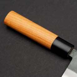Hinokuni Shirogami Kurouchi Santoku 21