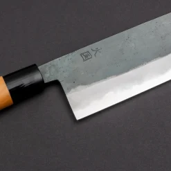 Hinokuni Shirogami Kurouchi Nakiri 24 cm