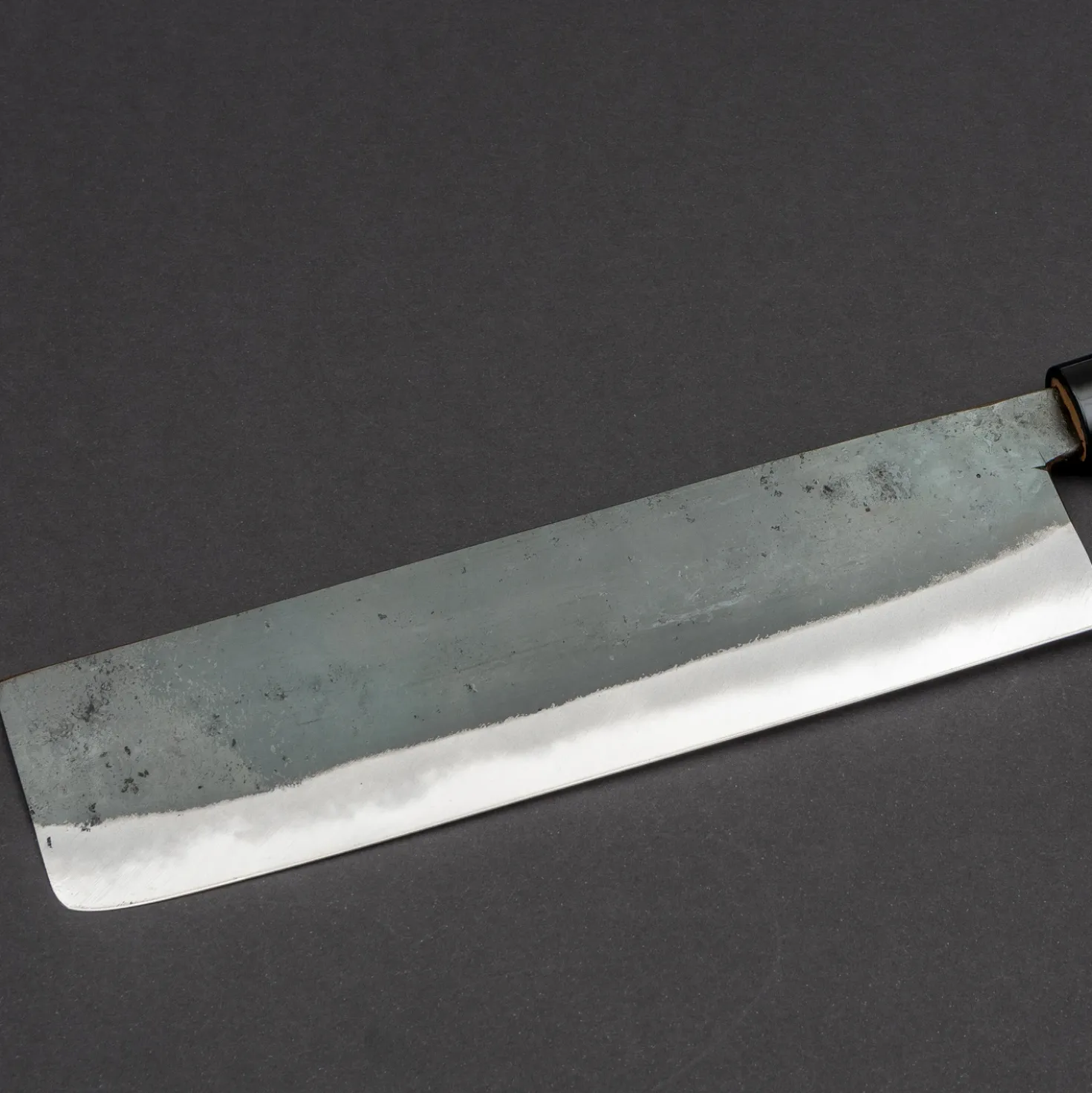 Hinokuni Shirogami Kurouchi Nakiri 21 cm