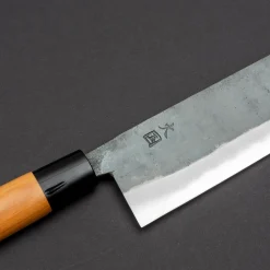 Hinokuni Shirogami Kurouchi Nakiri 21 cm