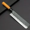 Hinokuni Shirogami Kurouchi Nakiri 18 cm