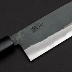 Hinokuni Shirogami Kurouchi Gyuto 24