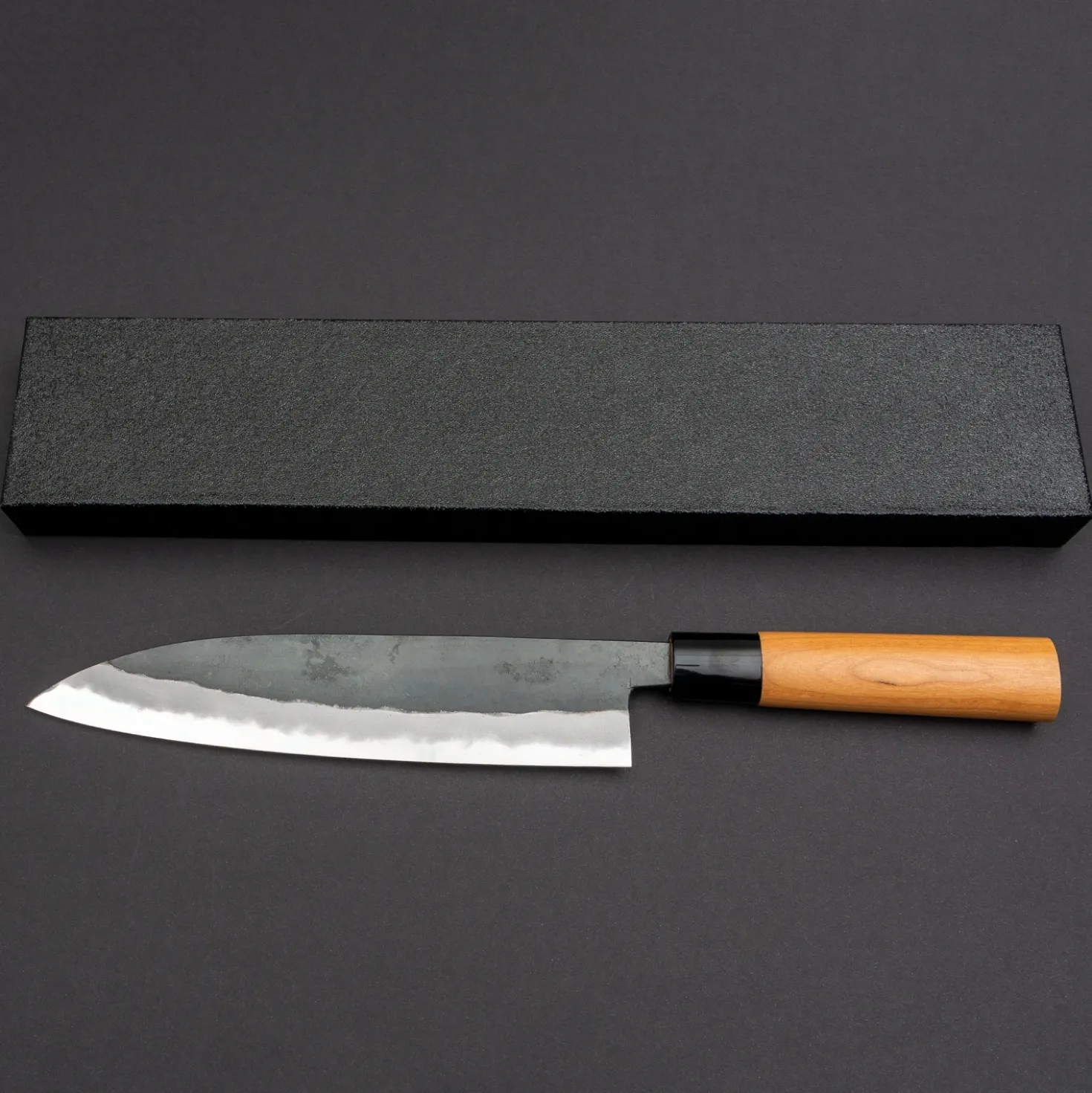 Hinokuni Shirogami Kurouchi Gyuto 21
