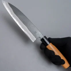Hinokuni Shirogami Kurouchi Gyuto 18 cm