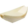 Houten Serveerbootjes 10 stuks