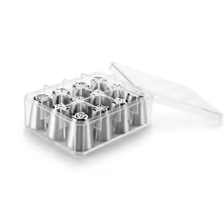 Ibili RVS Spuitmondjes Bloemen 12 Stuks