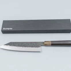 Isamitsu Shirogami #1 Ebony Kiritsuke 21 cm