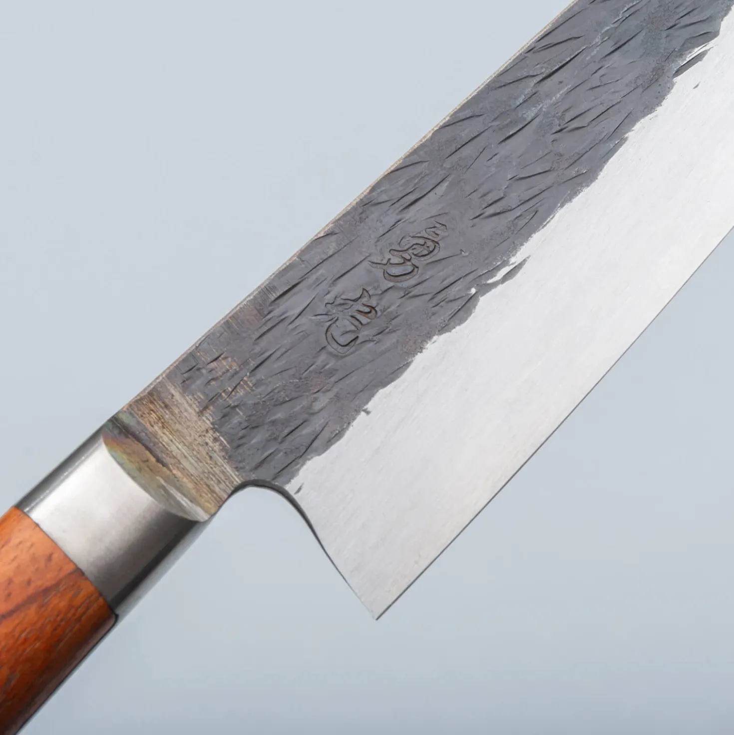 Isamitsu Shirogami #1 Kurouchi Tsuchime Yo Petty 13.5 cm