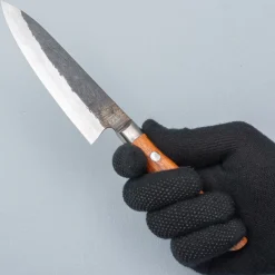Isamitsu Shirogami #1 Kurouchi Tsuchime Yo Petty 13.5 cm