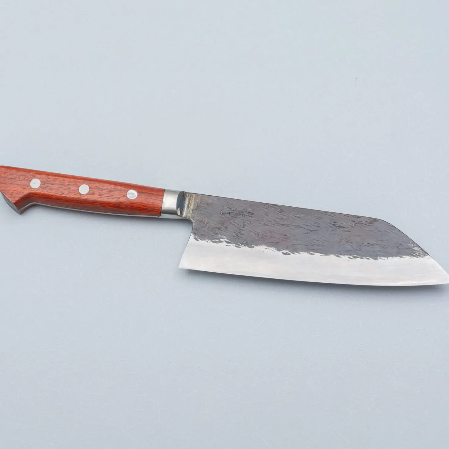 Isamitsu Shirogami #1 Kurouchi Tsuchime Yo Santoku