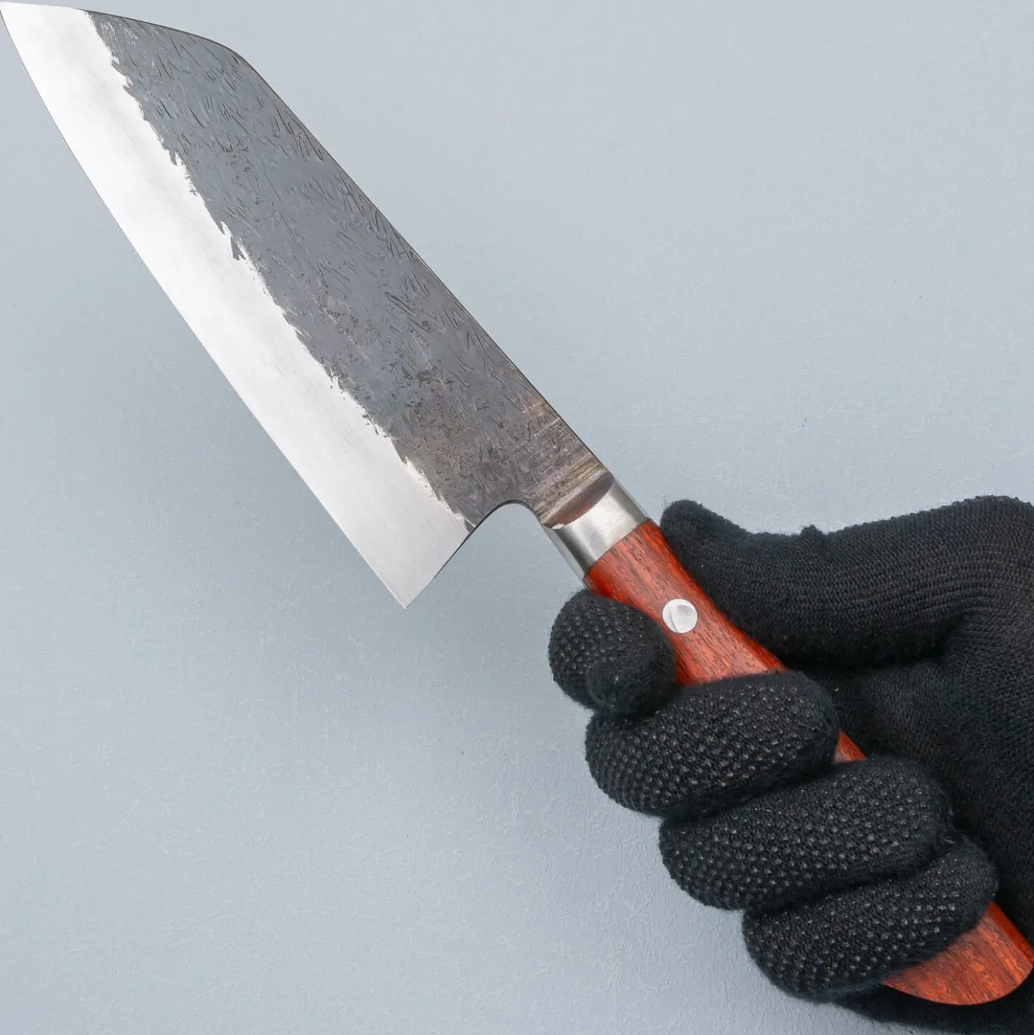 Isamitsu Shirogami #1 Kurouchi Tsuchime Yo Santoku
