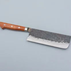 Isamitsu Shirogami #1 Kurouchi Tsuchime Yo Nakiri 16.5 cm