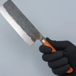 Isamitsu Shirogami #1 Kurouchi Tsuchime Yo Nakiri 16.5 cm