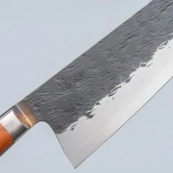 Isamitsu Shirogami #1 Kurouchi Tsuchime Yo Gyuto 21 cm
