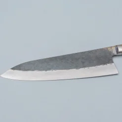Isamitsu Shirogami #1 Kurouchi Tsuchime Yo Gyuto 21 cm