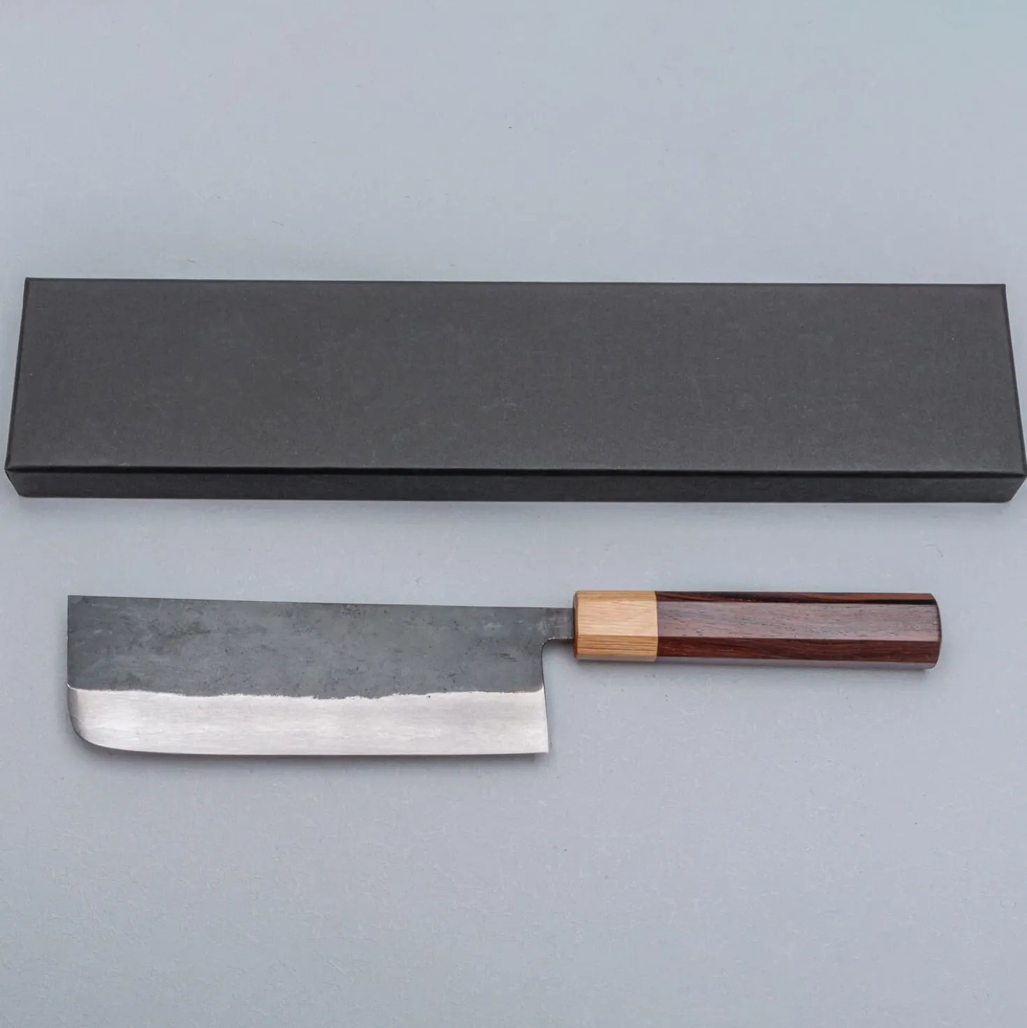 Isamitsu Shirogami #1 Kurouchi Nakiri 16.5 cm