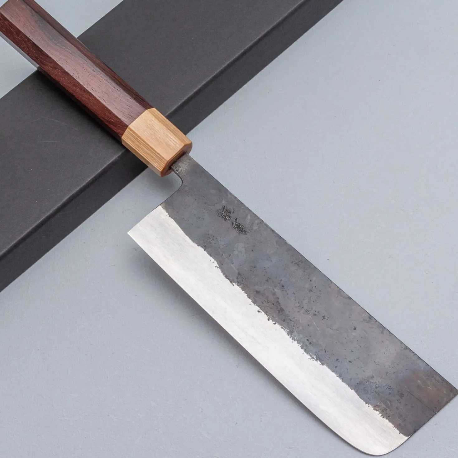 Isamitsu Shirogami #1 Kurouchi Nakiri 16.5 cm