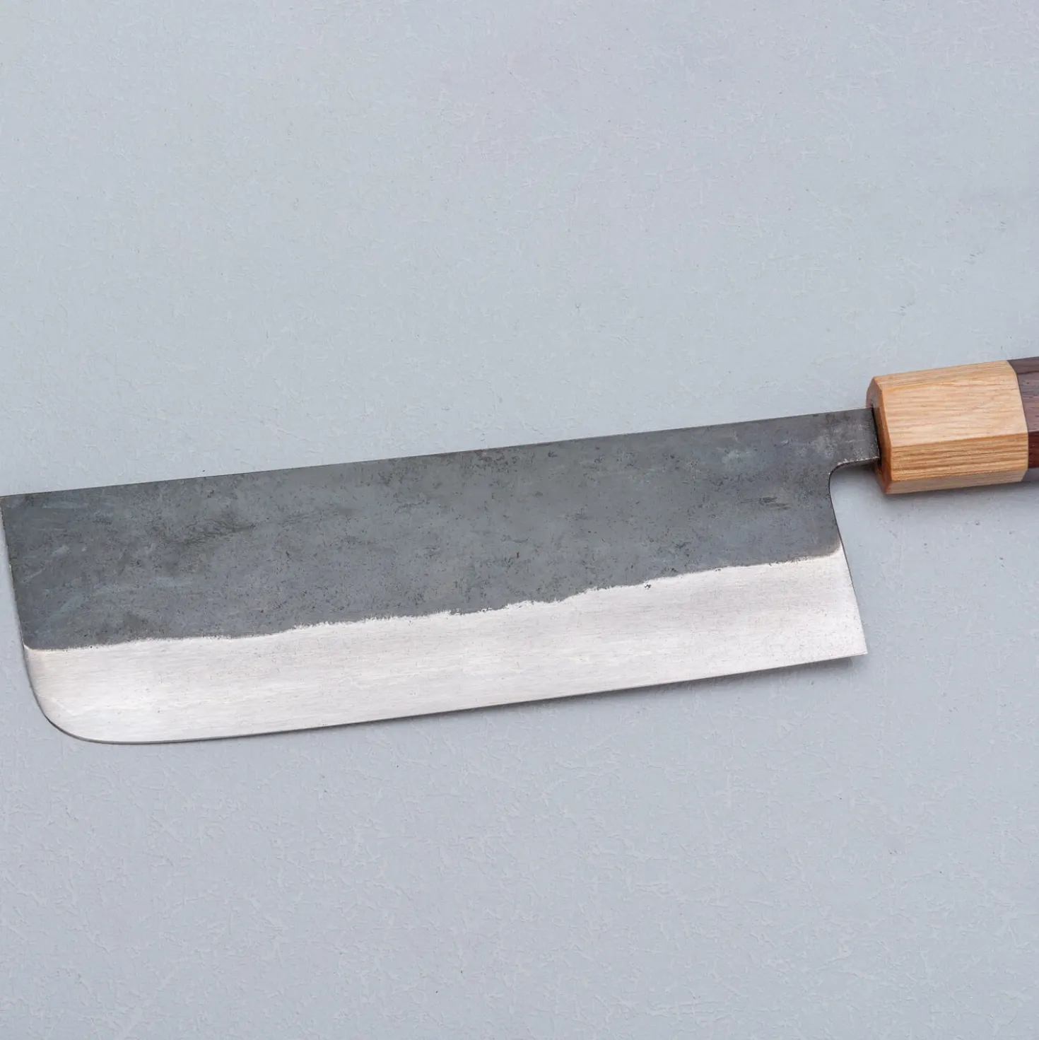 Isamitsu Shirogami #1 Kurouchi Nakiri 16.5 cm