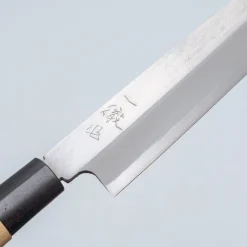 Ittetsu Uraoshi Hand Forged Shiro #2 Yanagiba 24 cm