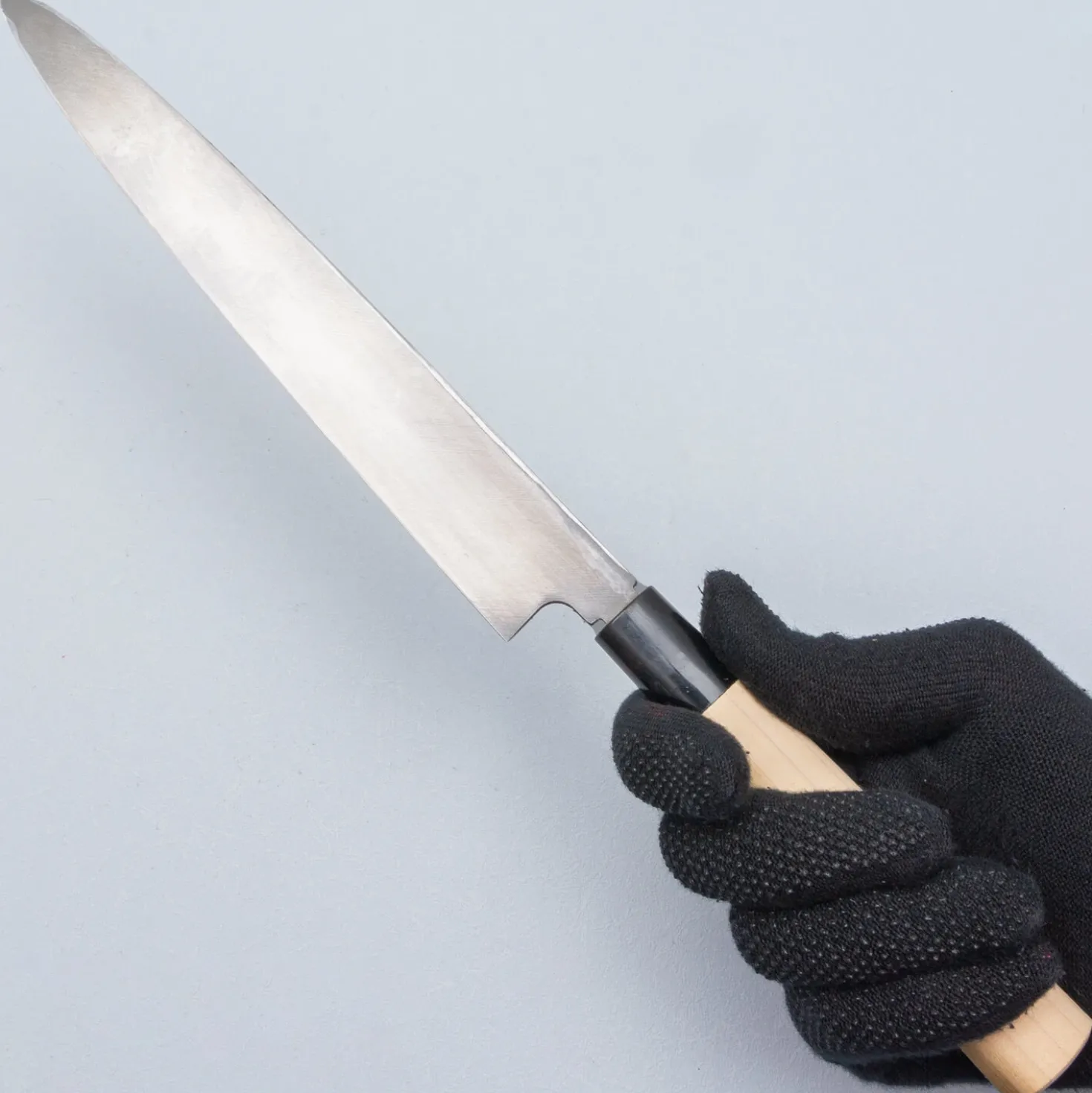 Ittetsu Uraoshi Hand Forged Shiro #2 Yanagiba 24 cm