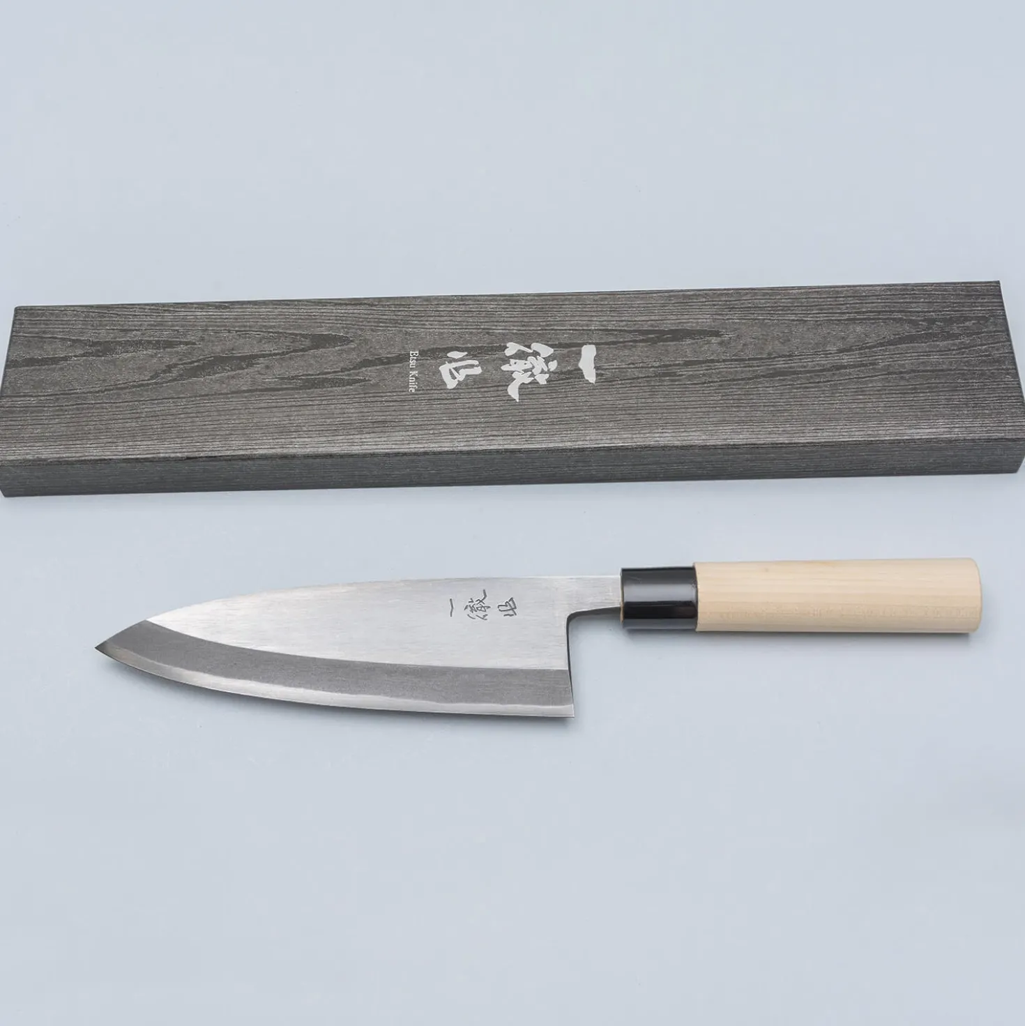 Ittetsu Uraoshi Hand Forged Shiro #2 Deba 18 cm Lefthanded