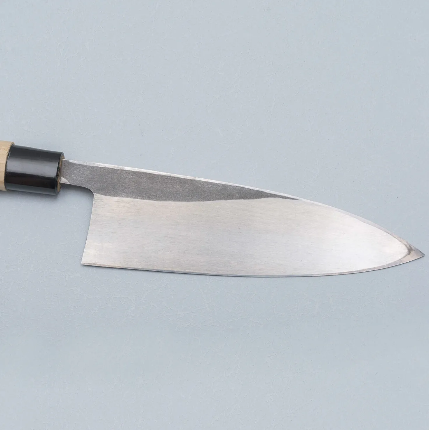 Ittetsu Uraoshi Hand Forged Shiro #2 Deba 18 cm Lefthanded