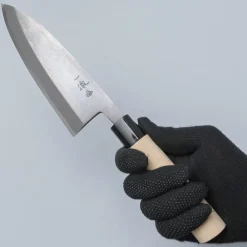 Ittetsu Uraoshi Hand Forged Shiro #2 Deba 18 cm Lefthanded
