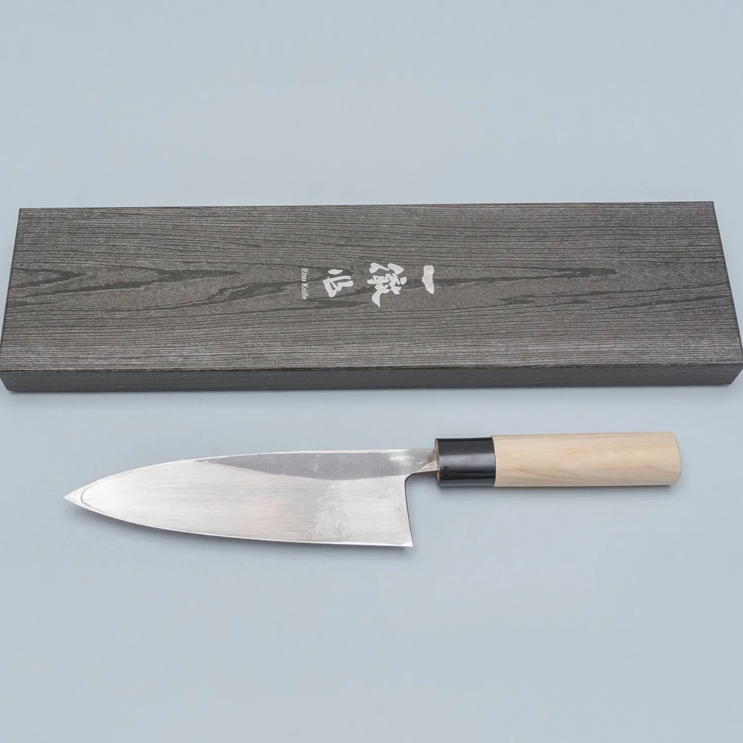 Ittetsu Uraoshi Hand Forged Shiro #2 Deba 18 cm