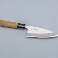Ittetsu Uraoshi Hand Forged Shiro #2 Deba 12 cm