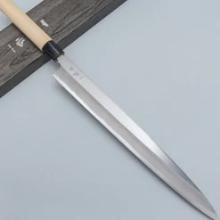 Ittetsu Uraoshi Hand Forged Shiro #2 Yanagiba 33 cm