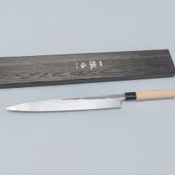 Ittetsu Uraoshi Hand Forged Shiro #2 Yanagiba 33 cm