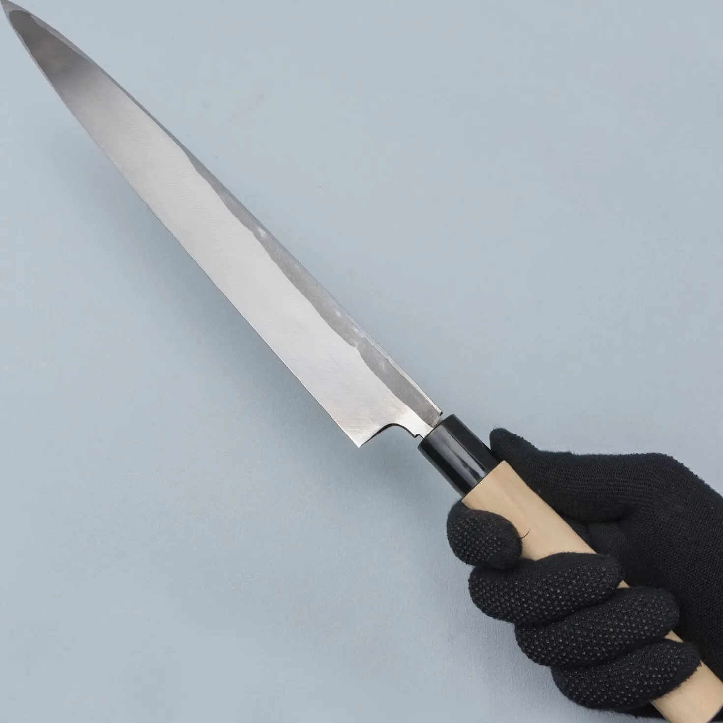 Ittetsu Uraoshi Hand Forged Shiro #2 Yanagiba 33 cm